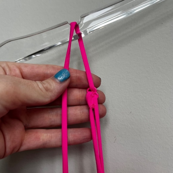 NWT. Revolve Superdown Addison hot pink maxi dress, XS - Picture 9 of 12